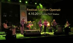 Plakát na festival Strahov Openair 2017